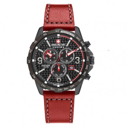 SWISS MILITARY HANOWA Ace Red 06-4251.13.007 SWISS MILITARY HANOWA Ace Red 06-4251.13.007