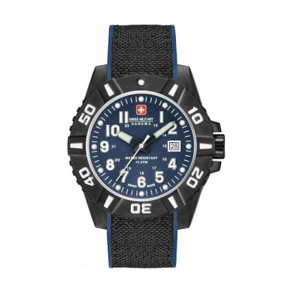 SWISS MILITARY Hanowa Black Carbon 06-4309.17.003 SWISS MILITARY Hanowa Black Carbon 06-4309.17.003