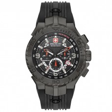 SWISS MILitary Hanowa Seaman με Rubber και μαύρο καντράν 06-4329.13.007.07