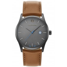 HANOWA Carlo Signature Brown Leather Strap 16-4066.7.30.030