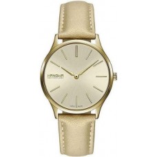HANOWA The Pure Gold Leather Strap 16-6075.02.001