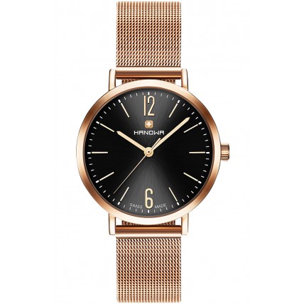 HANOWA Tessa Rose Gold Stainless Steel Bracelet 16-9077.09.007 HANOWA Tessa Rose Gold Stainless Steel Bracelet 16-9077.09.007
