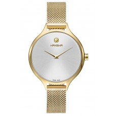 HANOWA Glossy Gold Stainless Steel Bracelet 16-9079.02.001