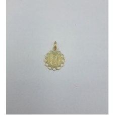 Μενταγιόν Παναγίτσα Σε Κίτρινο Χρυσό (P31)