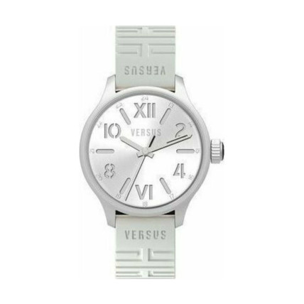 VERSUS by Versace City SS White Strap Sil 3C7040