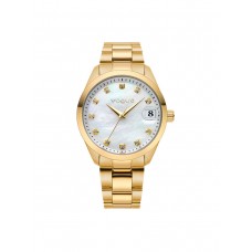 VOGUE Reina Medium γυναικείο ρολόι με χρυσό μπρασελέ 614241 