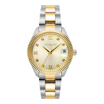 VOGUE Reina Medium Crystals Two Tone Stainless Steel Bracelet 614262