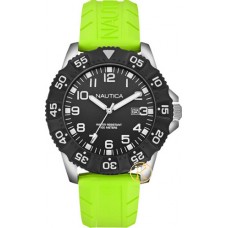 NAUTICA NSR 103 Green Rubber Strap A12639G