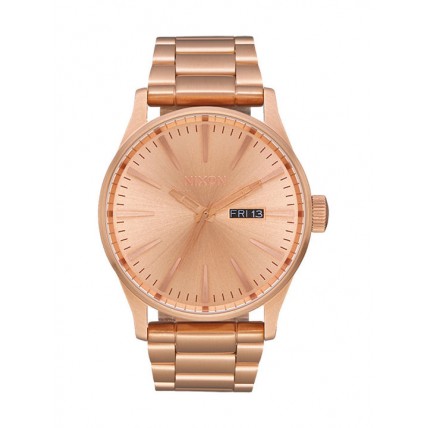 NIXON The Sentry Rose Gold Stainless Steel Bracelet A356-897-00 NIXON The Sentry Rose Gold Stainless Steel Bracelet A356-897-00