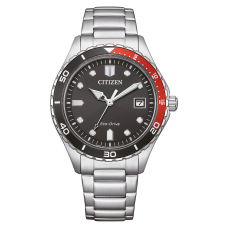 CITIZEN Eco-Drive Silver Stainless Steel Bracelet AW1820-81E