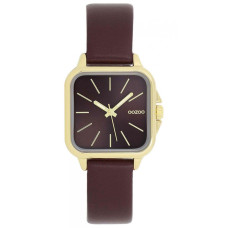 OOZOO Timepieces Purple Leather Strap C11613