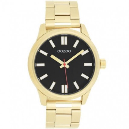 OOZOO Τimepieces Gold Stainless Steel Bracelet C11617 OOZOO Τimepieces Gold Stainless Steel Bracelet C11617