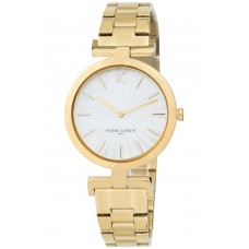 PIERRE CARDIN Madeleine Plissee Gold Stainless Steel Bracelet CMD.3513