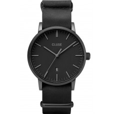 CLUSE Aravis Black Leather Strap CW0101501010