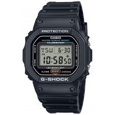 CASIO G-Shock Black Rubber Strap DW-5600UE-1ER