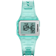 DIESEL Chopped Digital Τransparent Rubber Strap DZ1921