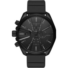 DIESEL MS9 Black Rubber Strap Chronograph DZ4507