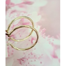 Σκουλαρίκια Κρίκοι Χρυσά 14Κ (E239)