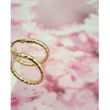 Σκουλαρίκια Κρίκοι Χρυσά 14Κ (E247)