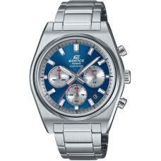 CASIO Edifice Motorsports Chronograph Silver Stainless Steel Bracelet EFB-730D-2AVUEF