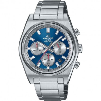 CASIO Edifice Motorsports Chronograph Silver Stainless Steel Bracelet EFB-730D-2AVUEF CASIO Edifice Motorsports Chronograph Silver Stainless Steel Bracelet EFB-730D-2AVUEF
