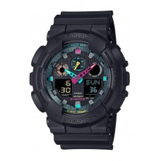 CASIO G-Shock Black Rubber Strap GA-100MF-1AER