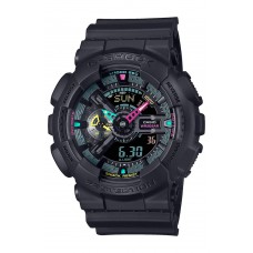 CASIO G-SHOCK AnaDigi Black Rubber Strap GA-110MF-1AER