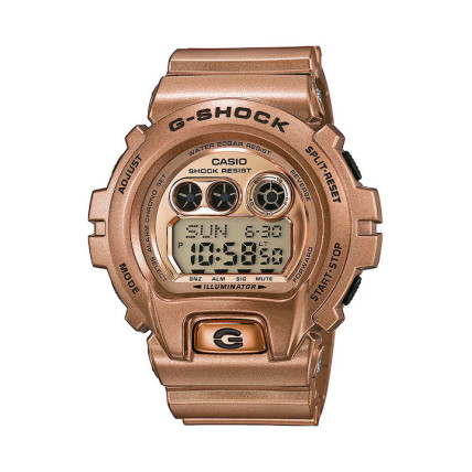 CASIO G-Shock Ψηφιακό Ρολόι Χρονογράφος Μπαταρίας με Καουτσούκ Λουράκι σε Χρυσό χρώμα GD-X6900GD-9ER CASIO G-Shock Ψηφιακό Ρολόι Χρονογράφος Μπαταρίας με Καουτσούκ Λουράκι σε Χρυσό χρώμα GD-X6900GD-9ER