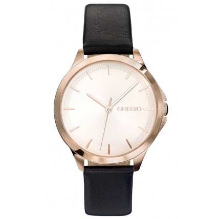 GREGIO Rosebery Black Leather StrapGR150081 GREGIO Rosebery Black Leather StrapGR150081
