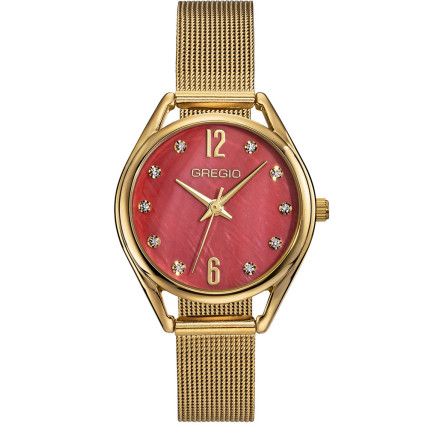 GREGIO Cluster Crystals Gold Stainless Steel Bracelet GR510022 GREGIO Cluster Crystals Gold Stainless Steel Bracelet GR510022