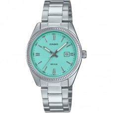CASIO Collection Με Ασημί Ατσάλινο Μπρασελέ LTP-1302PD-2A2VEF