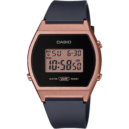 CASIO Collection Black Rubber Strap LW-204-1AEF CASIO Collection Black Rubber Strap LW-204-1AEF