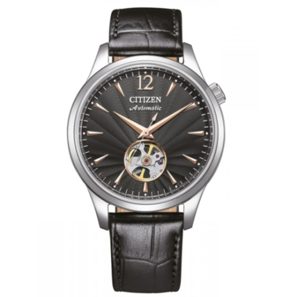 Citizen Open Heart Black Automatic NH9131-14E Citizen Open Heart Black Automatic NH9131-14E