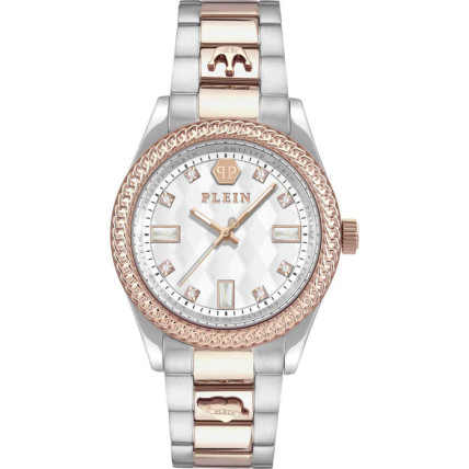 PHILIPP PLEIN Queen Crystals Two Tone Stainless Steel Bracelet PWCDA0724