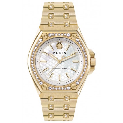 PHILIPP PLEIN The Plein Extreme Gold Stainless Steel Bracelet PWJAA1223