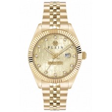 PHILIPP PLEIN Superlative Date Gold Stainless Steel Bracelet PWMFA0525