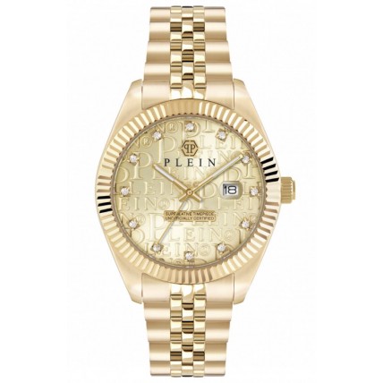 PHILIPP PLEIN Superlative Date Gold Stainless Steel Bracelet PWMFA0525 PHILIPP PLEIN Superlative Date Gold Stainless Steel Bracelet PWMFA0525