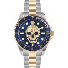 PHILIPP PLEIN The Skull Two Tone Stainless Steel Bracelet PWOAA0722