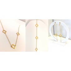 Σετ κοσμημάτων σε χρυσό (SET02)