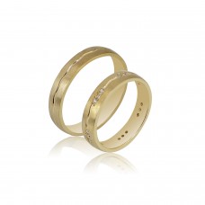 Βέρες από Χρυσό 14Κ Machio Femmina SL100