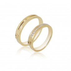 Βέρες από Χρυσό 14Κ Machio Femmina SL111