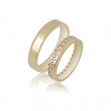 Βέρες από Χρυσό 14Κ Machio Femmina SL118