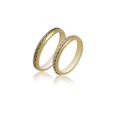 Βέρες από Χρυσό και Λευκόχρυσο 14Κ Machio Femmina SL144