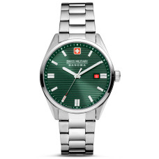 SWISS MILITARY HANOWA Roadrunner Silver Stainless Steel Bracelet SMWGH2200105