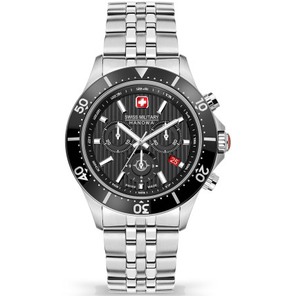 SWISS MILITARY HANOWA Flagship Stainless Steel Chronograph SMWGI2100701 SWISS MILITARY HANOWA Flagship Stainless Steel Chronograph SMWGI2100701