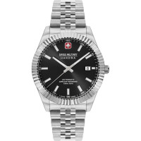 SWISS MILITARY HANOWA Diligenter Automatic Silver Stainless Steel Bracelet SMWGL0002101