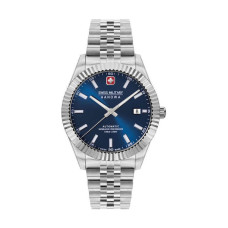SWISS MILITARY HANOWA Diligenter Automatic Silver Stainless Steel Bracelet SMWGL0002102