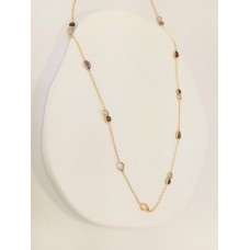 Ασημένιο Μενταγιόν 925 με Ημιπολύτιμους Λίθους (SN124)