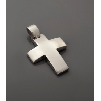 ΑΝΔΡΙΚΟΣ ΣΤΑΥΡΟΣ ΛΕΥΚΟ VALORO 14K CRW67 - 010895 ΑΝΔΡΙΚΟΣ ΣΤΑΥΡΟΣ ΛΕΥΚΟ VALORO 14K CRW67 - 010895