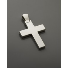 ΑΝΔΡΙΚΟΣ ΣΤΑΥΡΟΣ ΛΕΥΚΟ VALORO 14K CRW73 - 010937